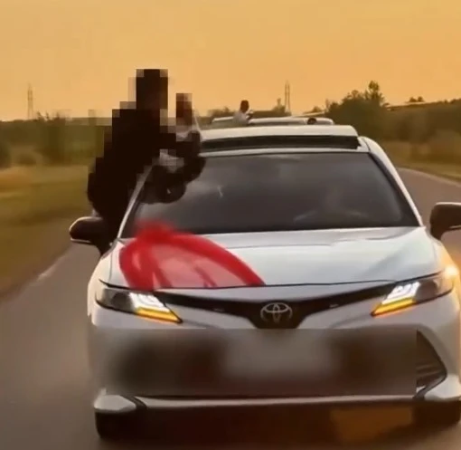 Свадебный кортеж в Аксае собрал 12 штрафов за нарушения ПДД